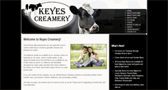 Desktop Screenshot of keyescreamery.com